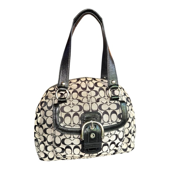 ▶️ Coach ◀️ Soho Signature C Dome Satchel F13119 - Picture 1 of 17